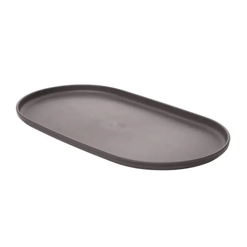Travessa Oval de Bambu Lines 24Cm - Sortidos - LYOR
