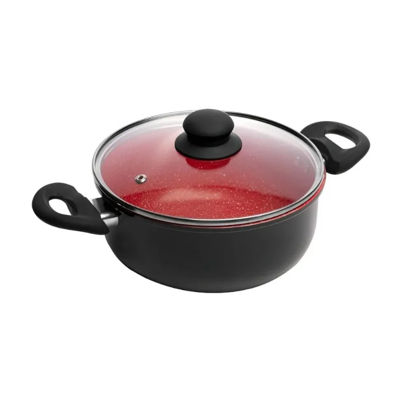Caçarola Lyor Granilite Chef Vermelho 22cm 221051 (MP) - LYOR