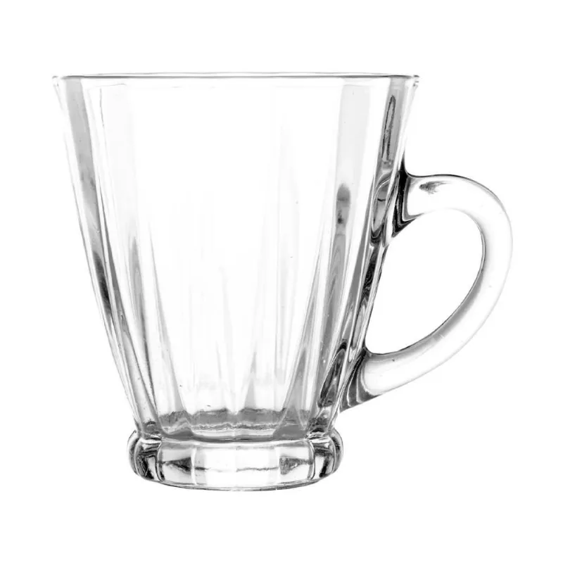 Xícara de Café Radial Lyor 160Ml - Vidro - LYOR