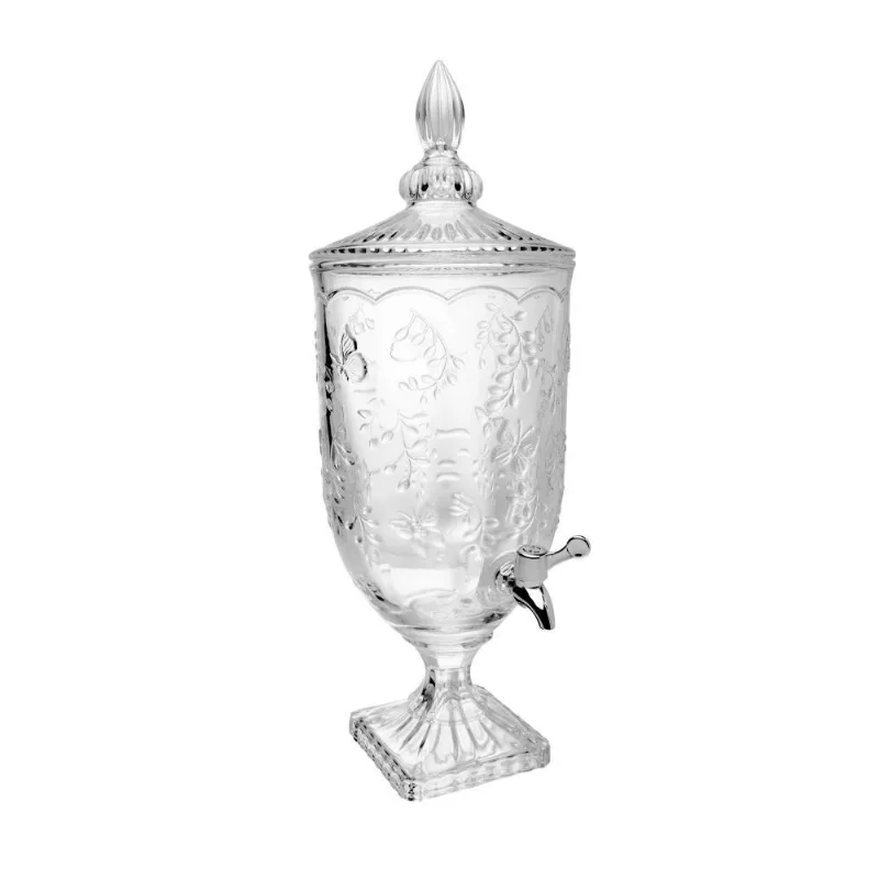 Suqueira em Vidro New Butterfly 4,5L Lyor - Transparente - LYOR