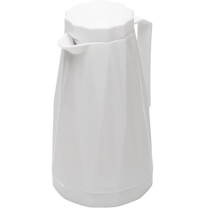 Garrafa Térmica Lyor Diamond Branca 400ml - Lyor - Utilidades E Casa