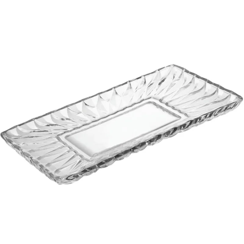 Travessa Lyor Sortida Retangular Vidro 30cm - Lyor