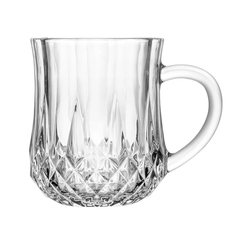 Caneca Lyor Diamond Vidro 200ml - Lyor - Utilidades E Casa