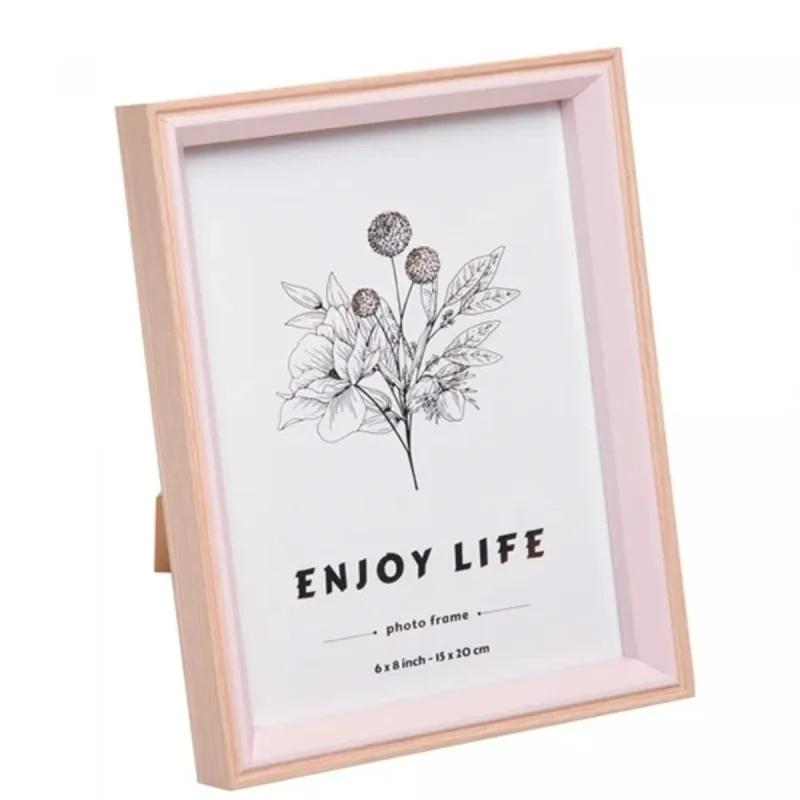 Porta Retrato Lyor Enjoy MDF 10cm x 15cm - Lyor - Utilidades E Casa