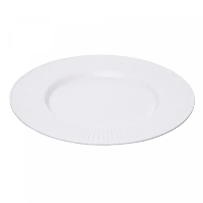 Prato Raso Lyor Aveline Melamina Branco 27cm - Lyor - Utilidades E Casa