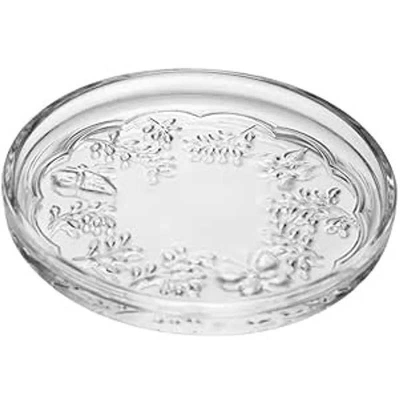Prato Lyor Fairy Butterfly Pequeno Cristal - Lyor - Utilidades E Casa