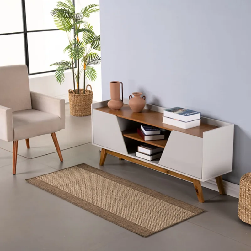 Tapete Passadeira Sisal Lancer 3,00m x 66cm PS31 Mescla - Home Fernandes