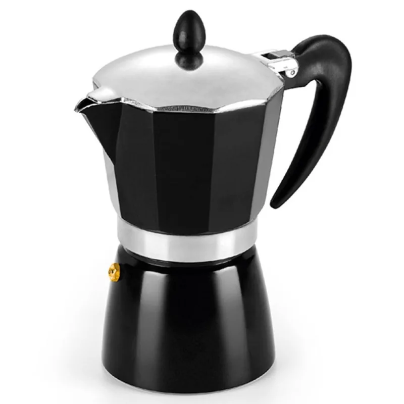 Cafeteira Italiana 9 Xícaras em Alumínio Preta Hauskraft - Não Disponível - Eletroportáteis