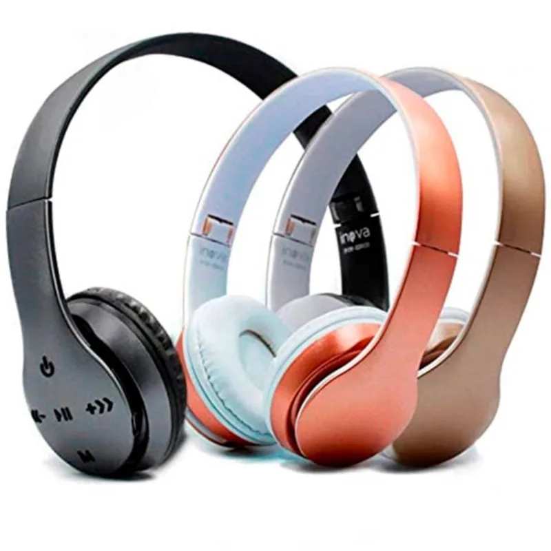 Fone de ouvido Blueetoth sem fio headphone - inova