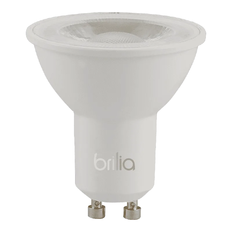 Lâmpada Dicróica Led Gu10 4w 2700k Bivolt Brilia
