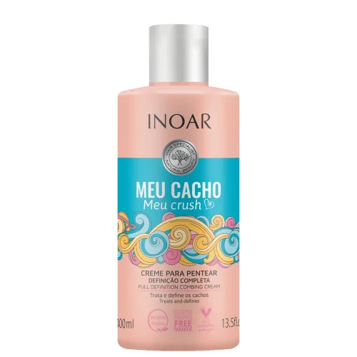 Creme P/pentear Inoar Meu Cacho/meu Crush 400ml - INOAR - Higiene E Beleza
