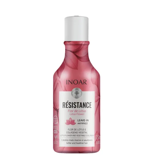 LEAVE IN ANTIFRIZZ INOAR RESISTANCE FLOR DE LOTUS 250ML - LOTUS