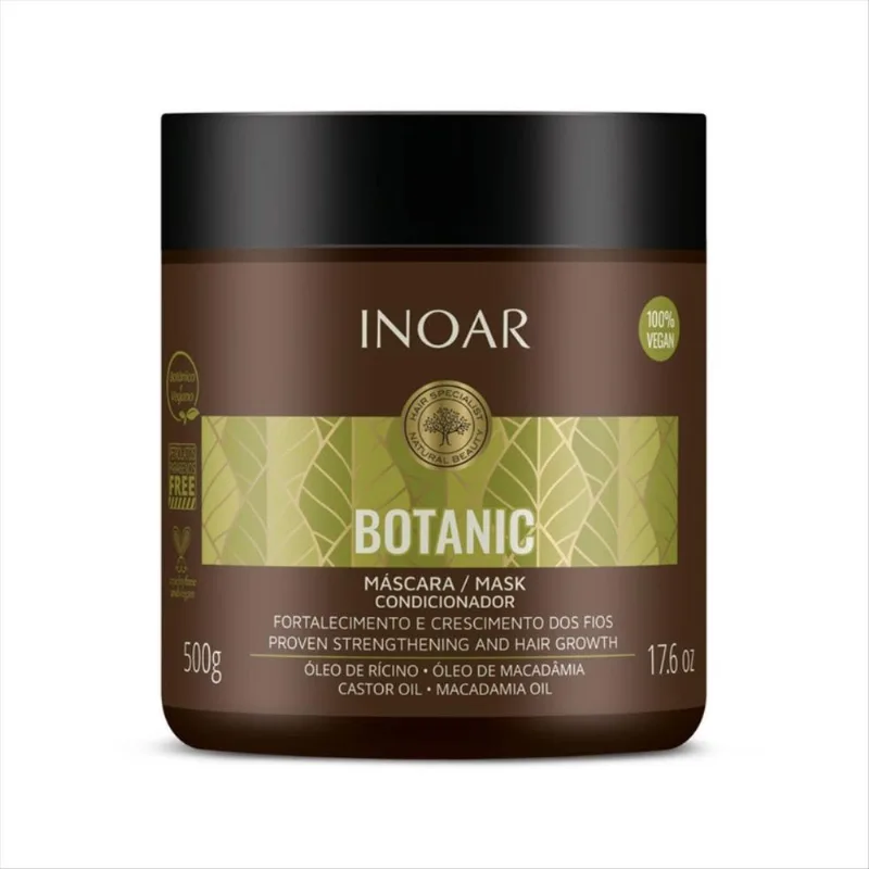 Máscara Capilar Inoar Botanic 500g