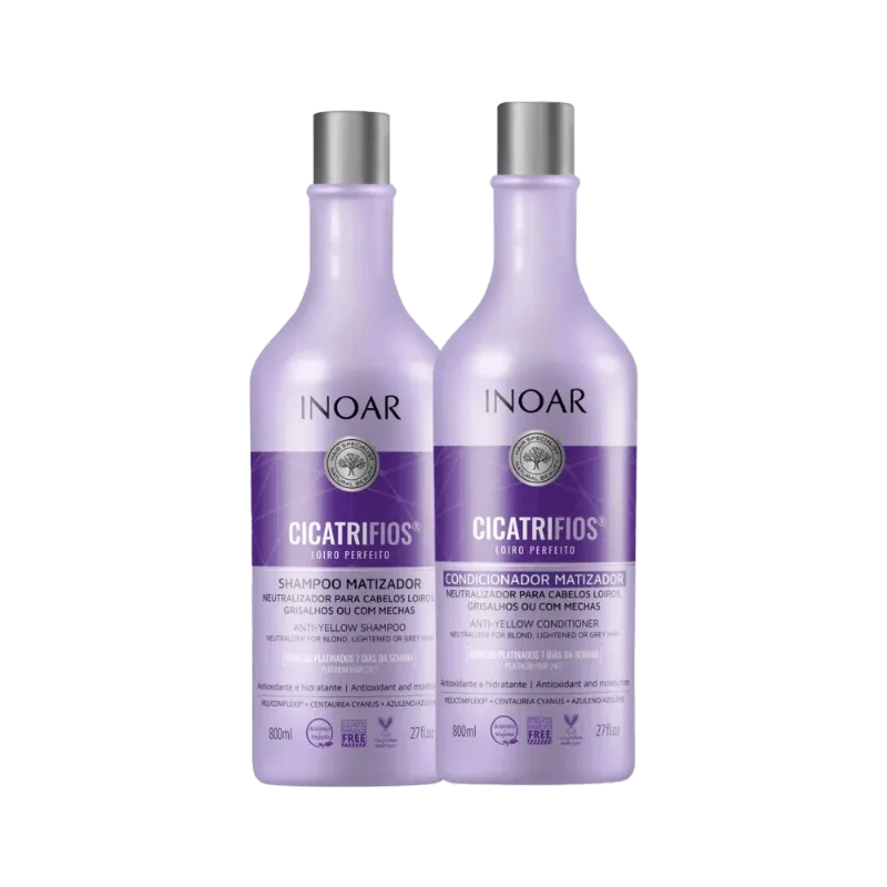 Kit Inoar Cicatrifios Loiro Perfeito (2 Produtos)