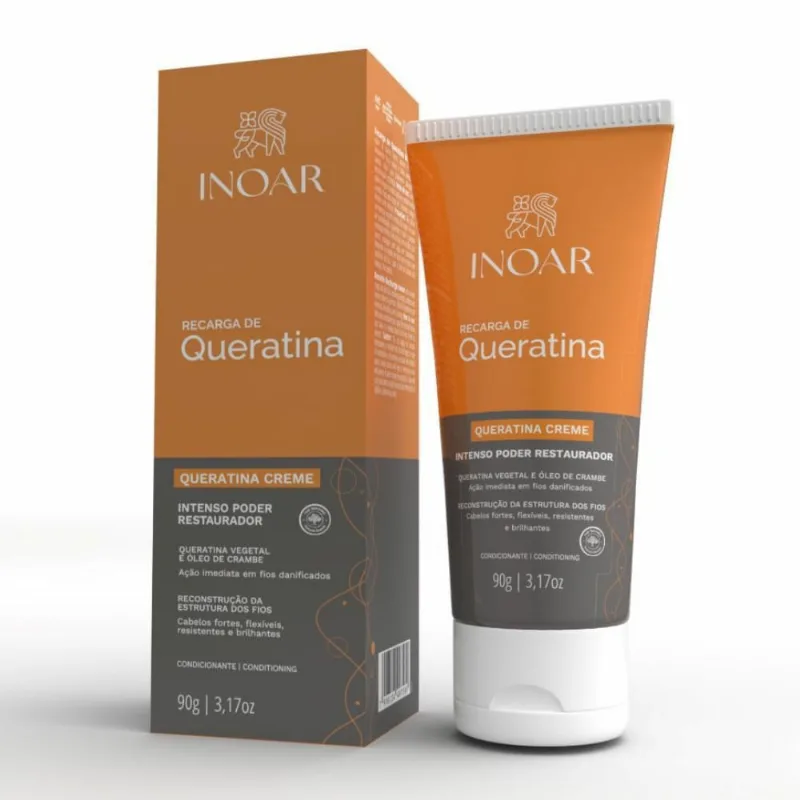 Recarga de Queratina Inoar em Creme 90g