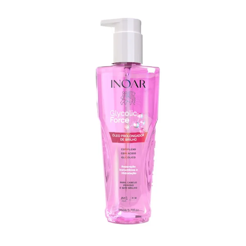 Óleo Prolongador de Brilho Inoar Glycolic Force 110ml