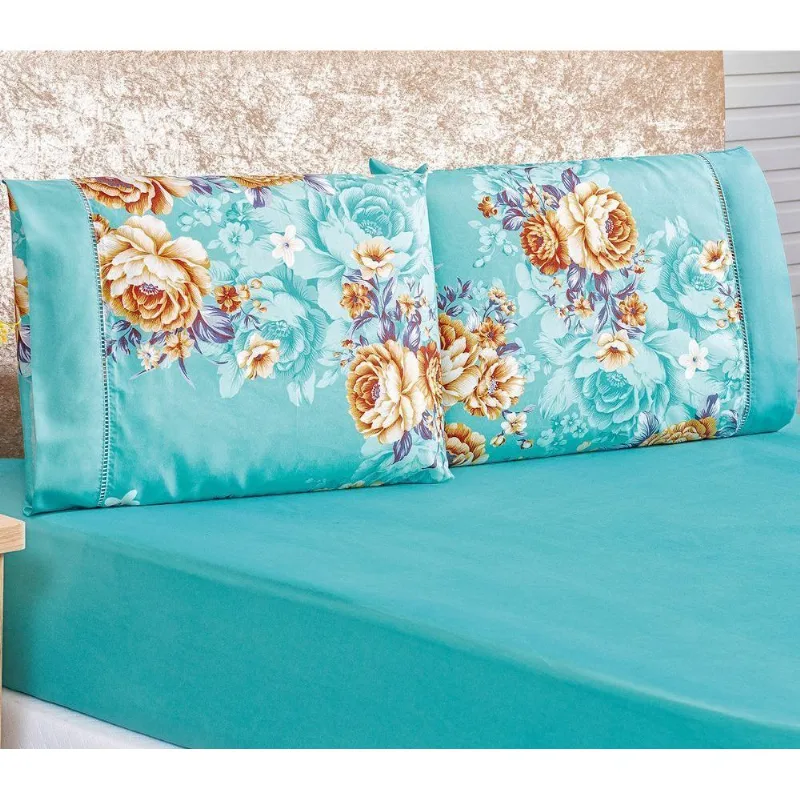Jogo De Cama Micropercal 200 Fios Naturale Solteiro 02 Peças - Jasmine