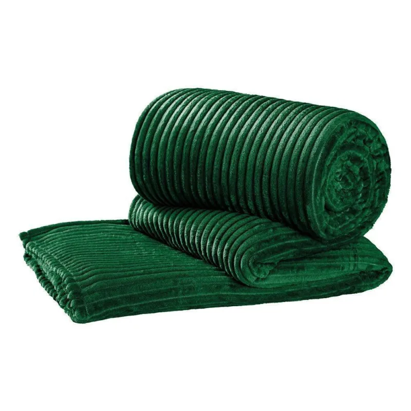 Cobertor Manta Velvet Bariloche Queen 01 Peça - Esmeralda - Não Disponível - Cama, Mesa E Banho
