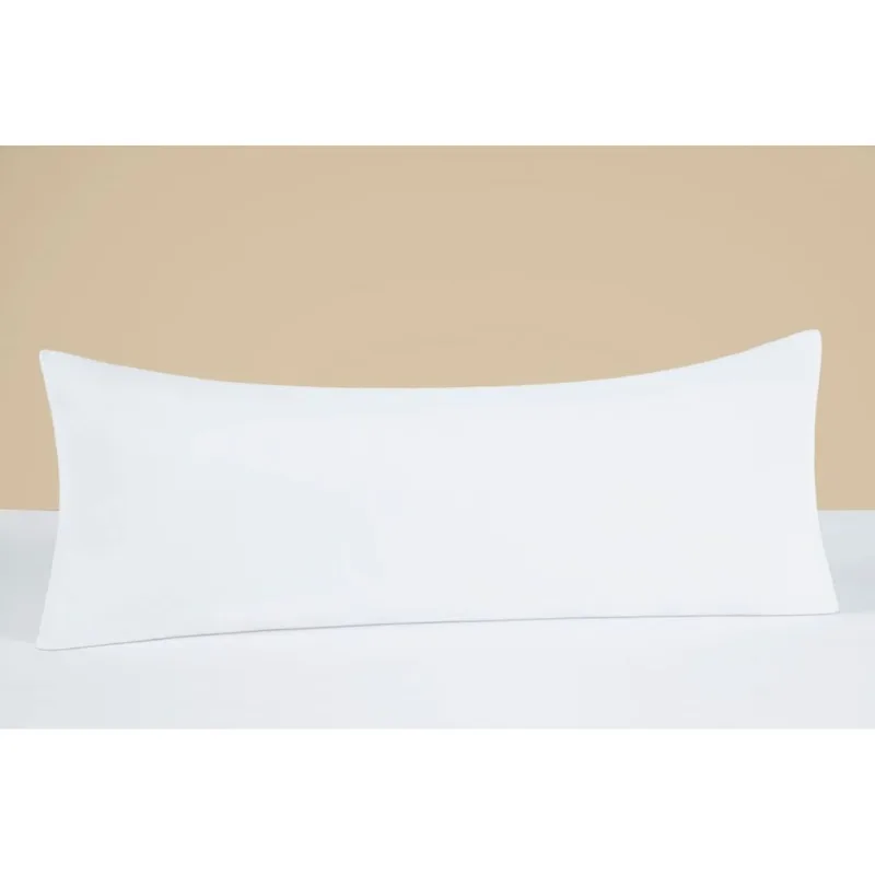 Capa de Travesseiro para Corpo Xuxão Suavitec Percal 180 Fios - Branco