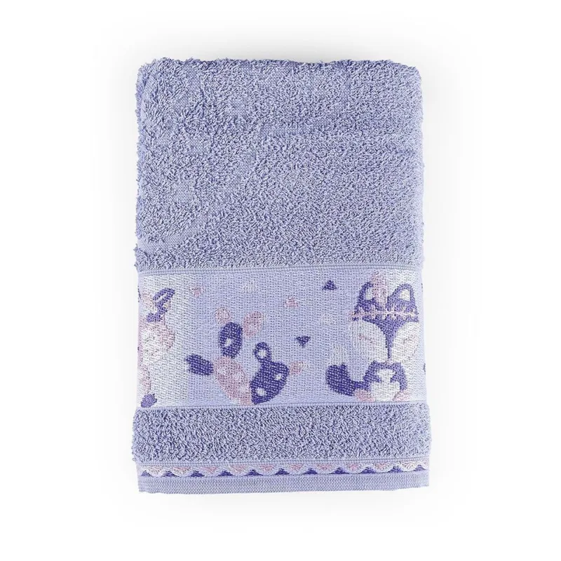 Toalha de Banho Kids Minimi Avulsa 01 Peça 100% Algodão - Foxy - Bia Enxovais