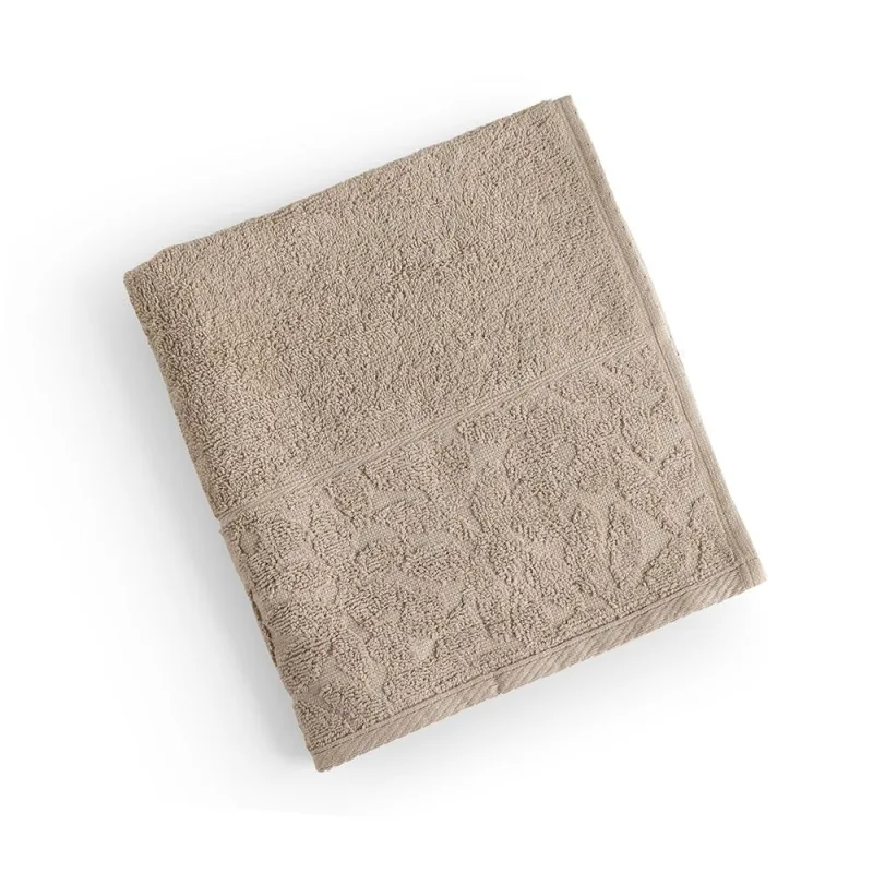 Toalha de Rosto Avulsa Blume 100% Algodão Bege Amendoa 1 Peça - Casa Modelo Enxovais - Cama, Mesa E Banho