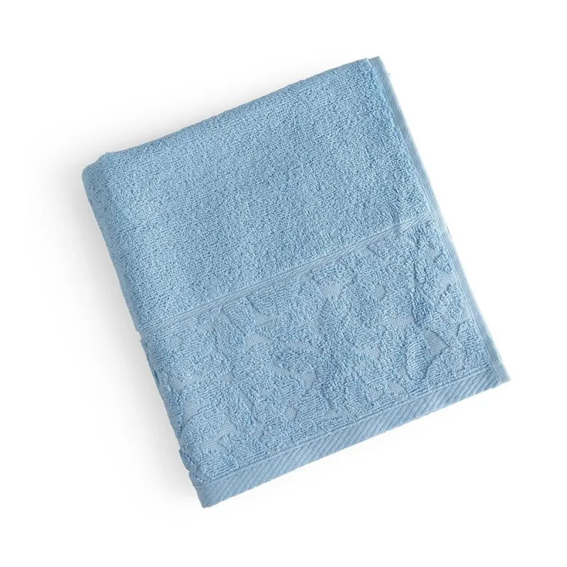 Toalha de Rosto Avulsa Blume 100% Algodão Azul Oceano  1 Peça - Casa Modelo Enxovais