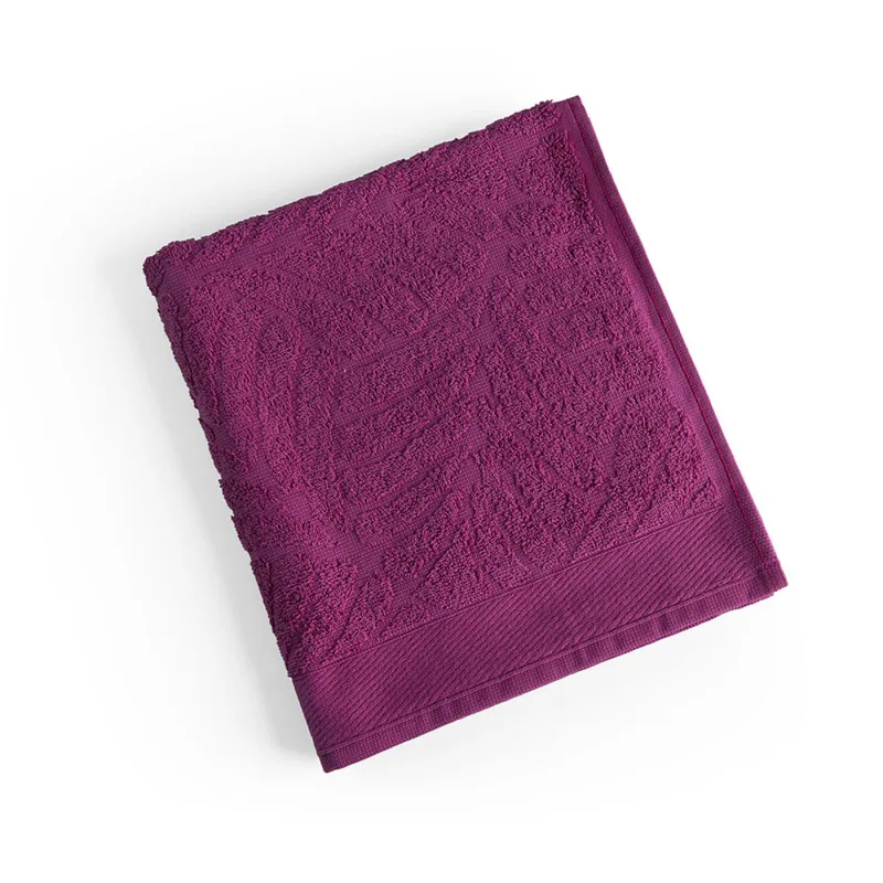 Toalha de Rosto Native Fio Penteado Jacquard Folhas 01 Peça 100% Algodão - Pitaya - Bia Enxovais