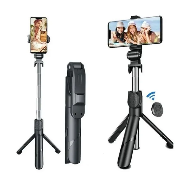 Bastão Tripé Mini 360º Pau De Selfie Bluetooth 3em 1 Celular