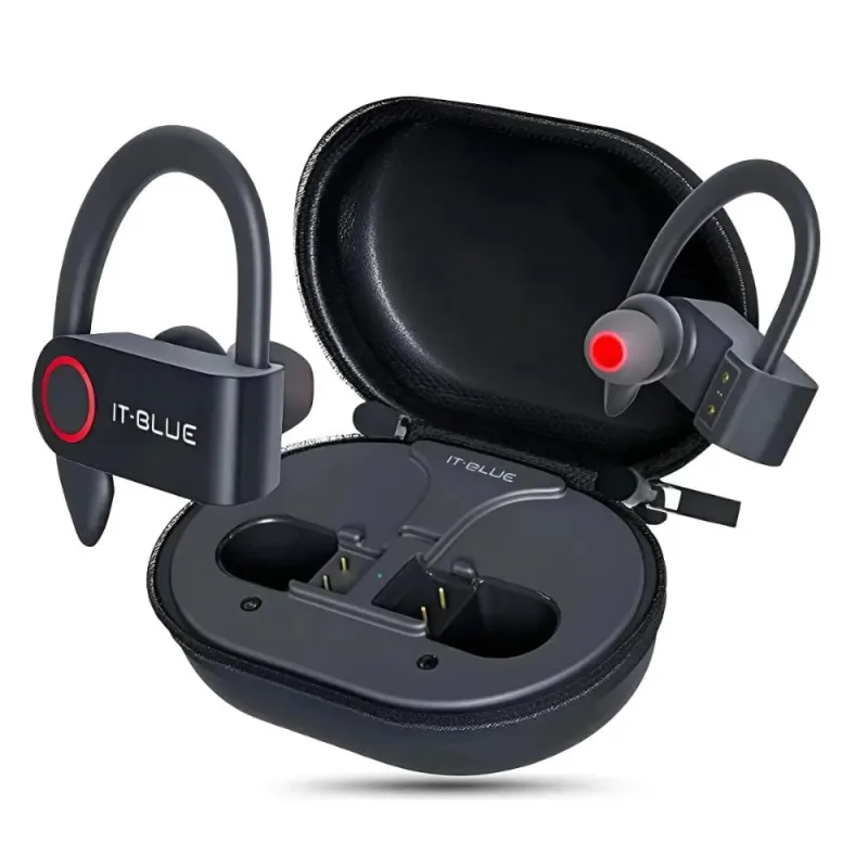 Fone De Ouvido Bluetooth 5.0 Sem Fio Gancho Esportivo Corrida 30h - Lelong