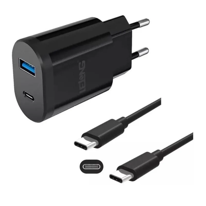 Carregador Turbo Para Android com Cabo Type-C x Type-C 5.1A
