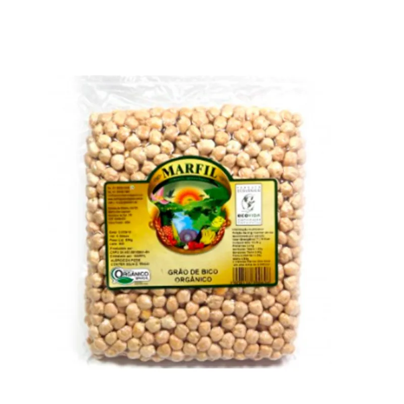 Grão de Bico Orgânico Marfil 500g - Não Informado - Mercearia
