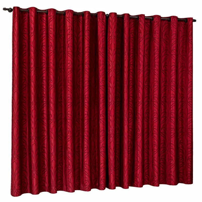 Cortina Atena 4M X 2,80M Jacquard Semi Blackout