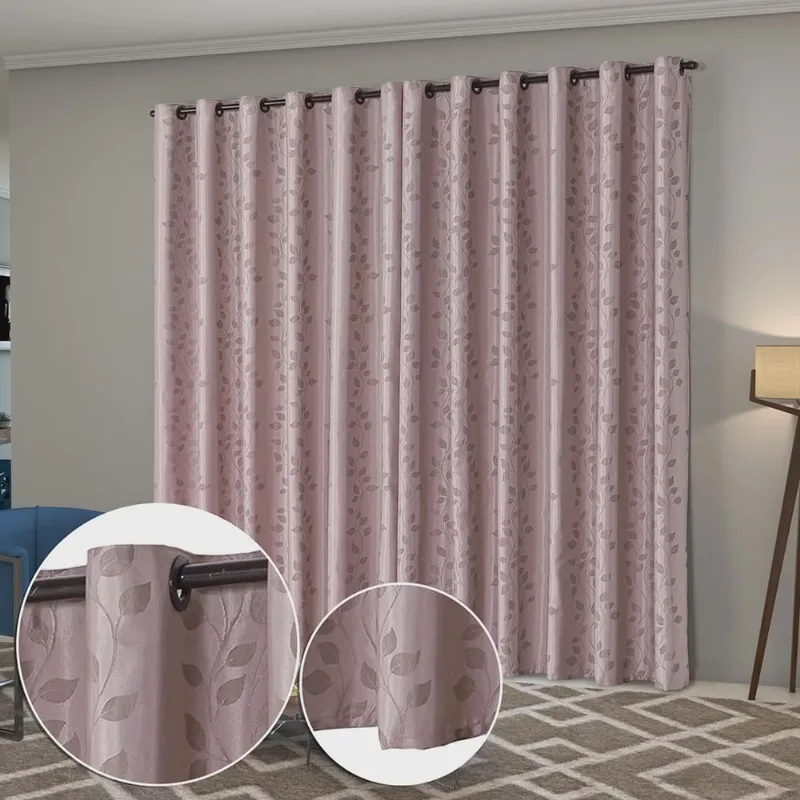 Cortina Atena 3m x 2,80m Jacquard Semi Blackout