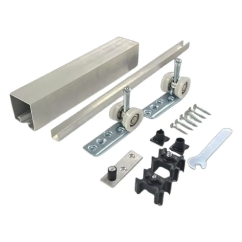 Kit Reto 2m com Roldana 2 Rodas 38x38 40kg Perfil Rold Kit Reto 2m com Roldana 2 Rodas 38x38 40Kg