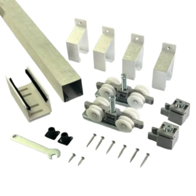 Kit Flex Concavo 2m 4R sem Rolamento com Suporte 35x35mm 60Kg Perfil Rold Kit Flex Concavo 2m 4R sem Rolamento com Suporte 35x35mm 60Kg