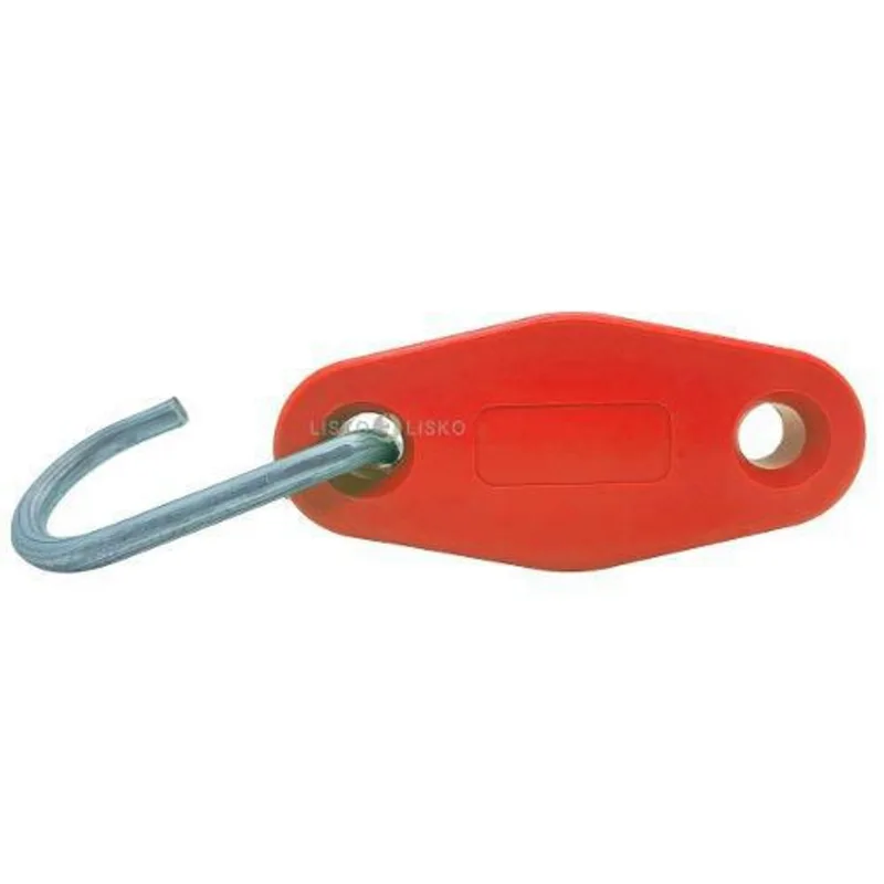 Kit 100un Esticador Para Fio Fe (drop) Fibra E Cabo Vermelho