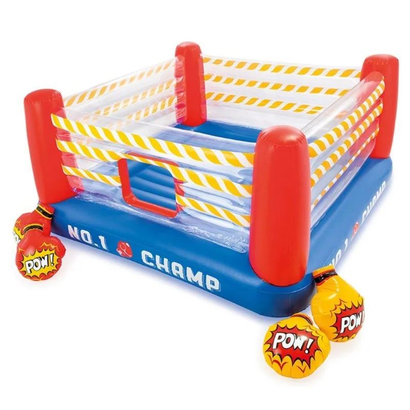 Pula Pula Ring De Boxes , Com Bomba Elétrica 110v Intex