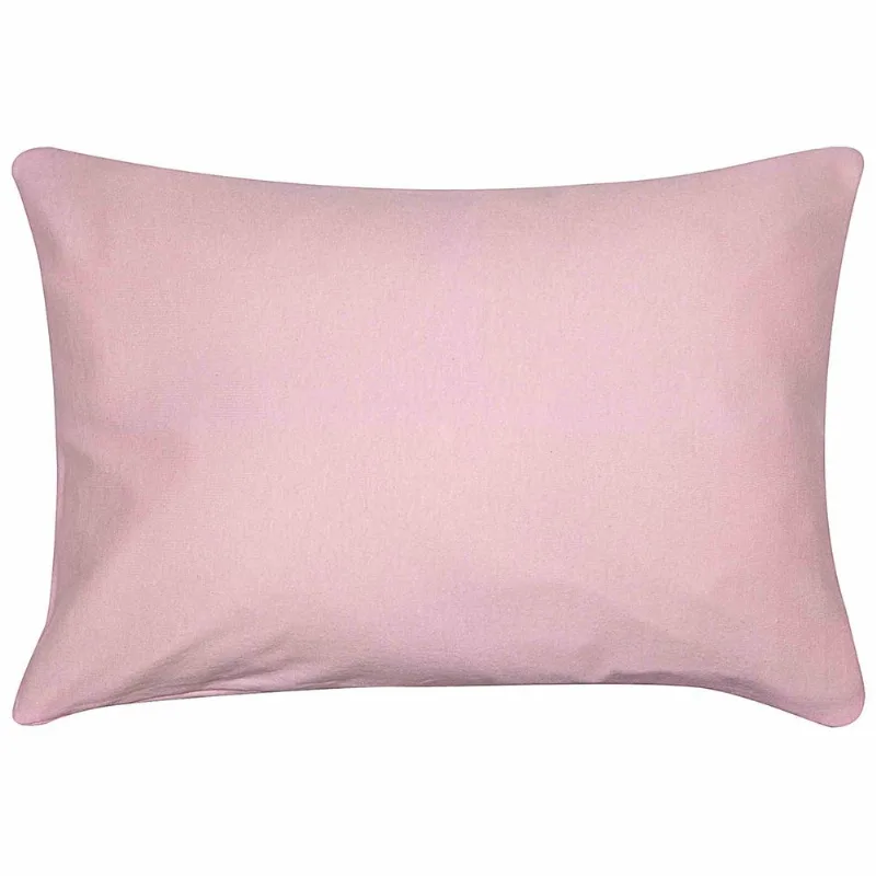 Fronha de Malha Rosa Bublim 28x40cm