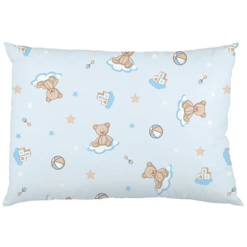 Fronha Para Travesseiro Bublim Estrela Azul 40x28cm (MP)