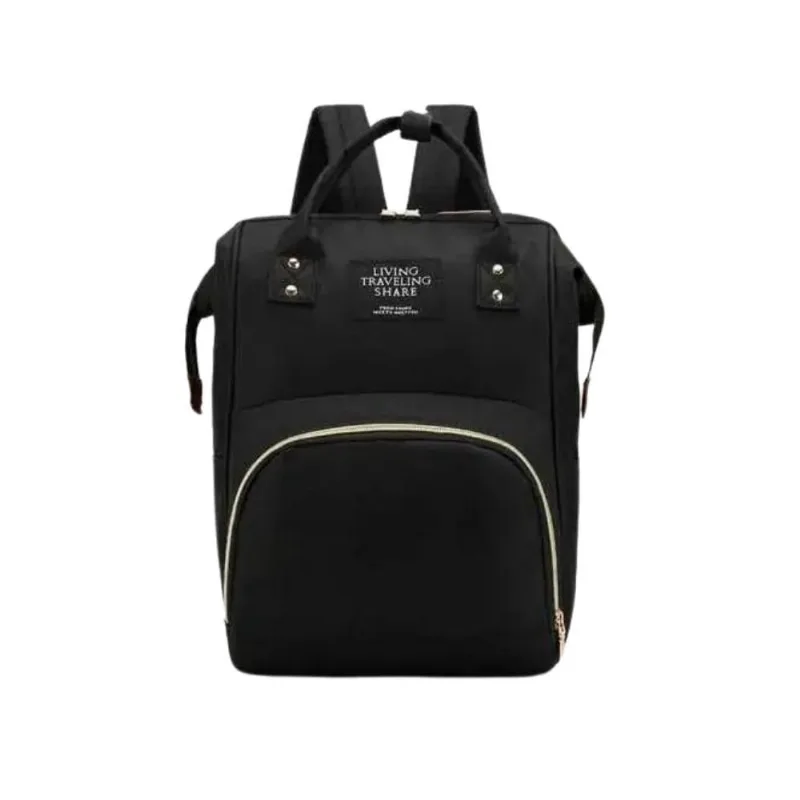 BOLSA MOCHILA MATERNIDADE UATT COM BOLSOS TÉRMICOS - PRETA - Uatt