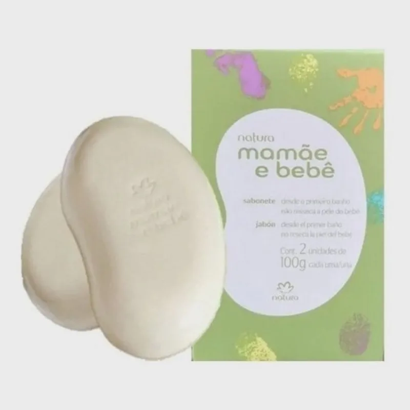 Sabonete em Barra Mamãe e Bebê 2x100g - Natura