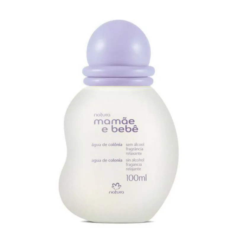 Água de Colônia Relaxante Mamãe e Bebê Natura - 100ml