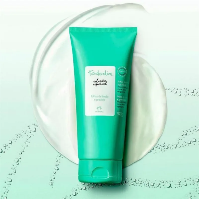 Hidratante Gel Creme Detox Revigorante Folhas de Limão e Graviola