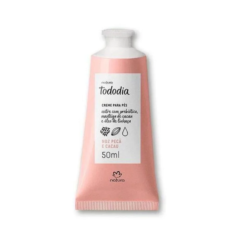 Natura tododia noz peca E cacau hidratante creme pes 50ML