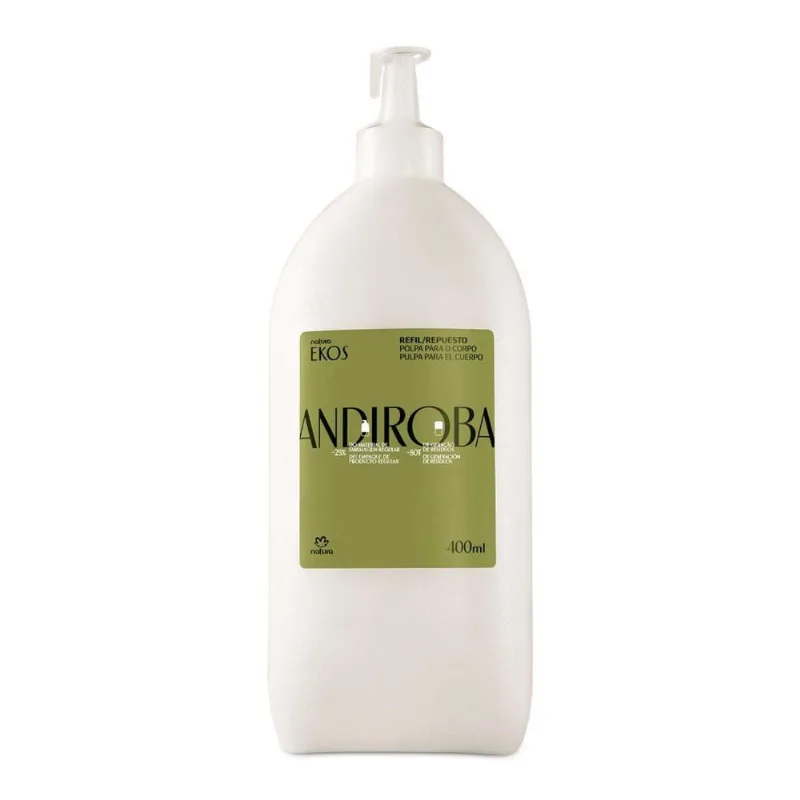 Refil Polpa Hidratante Corporal Ekos Andiroba 400ml