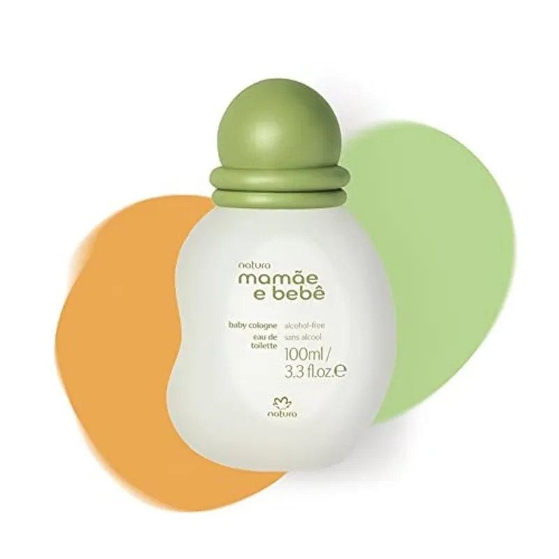 Baby Cologne- Natura Mamãe e Bebê Água de Colônia Clásica Mama y Bebe Mamãe e Bebê Água de Colônia
