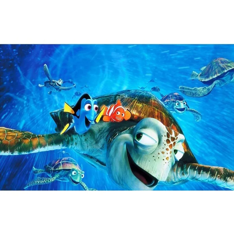 Painel Festa Decorativo Nemo tamanho 100x60cm mod08