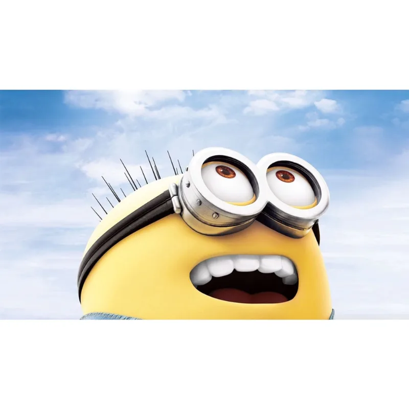 Painel Festa Minions tamanho 100x60cm mod36