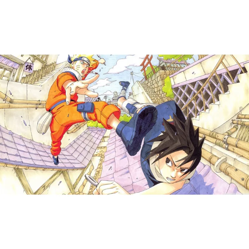 Painel de Festa Naruto tamanho 100cmx65cm F49