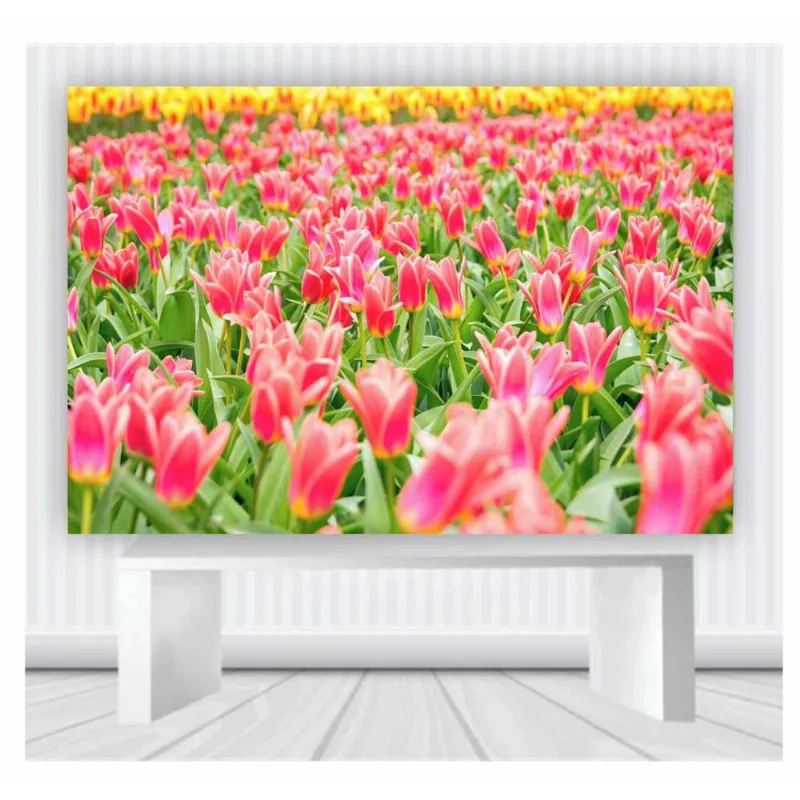 Painel de Festa Tulipa tamanho 100cmx65cm F82